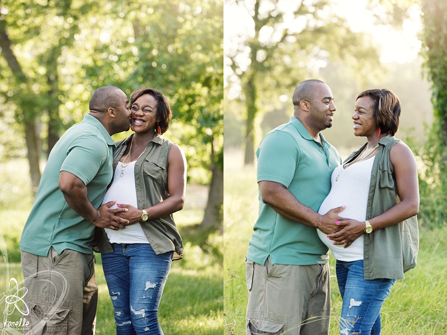spring tx maternity photography