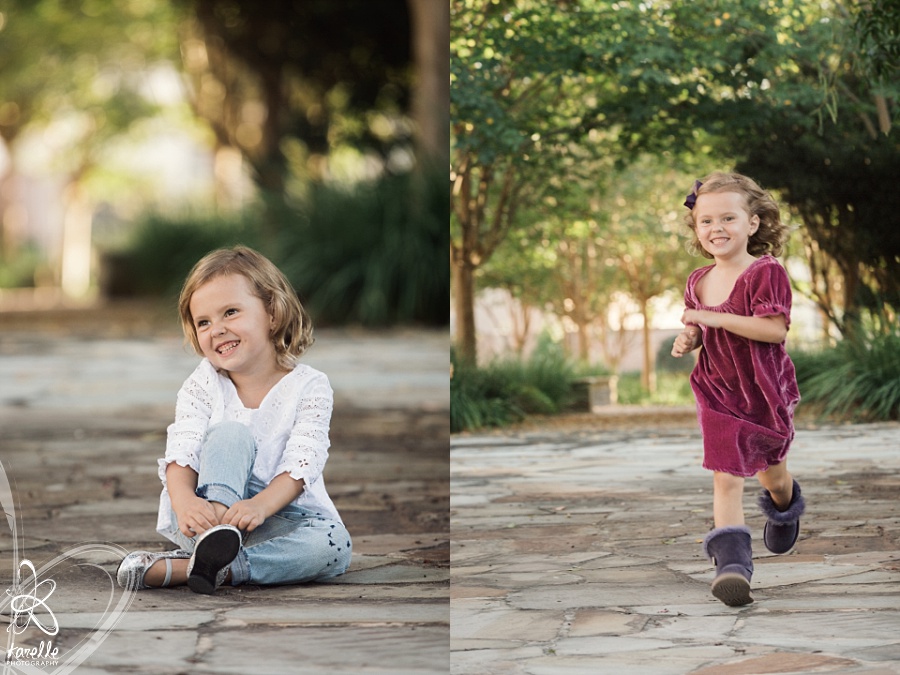 child photographer in the woodlands
