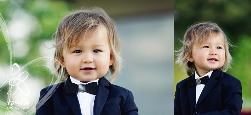 family photographer in spring texas with a toddler in a tuxedo