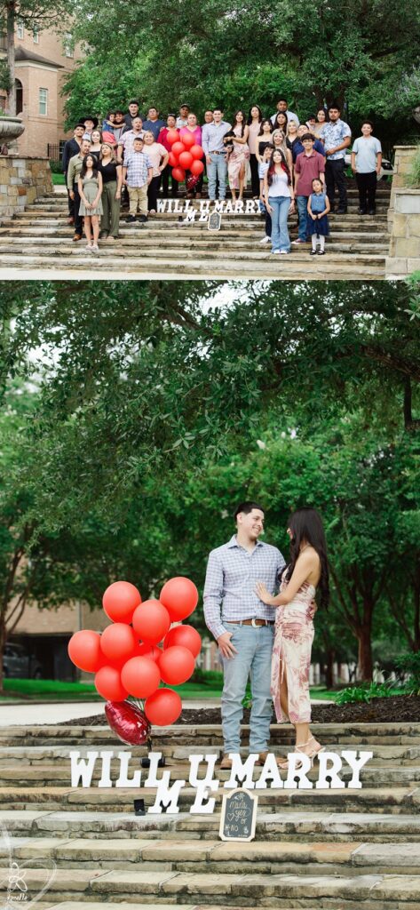 the woodlands proposal photographer