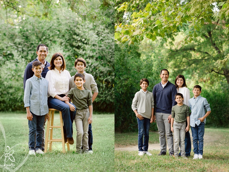 family portraits in Houston